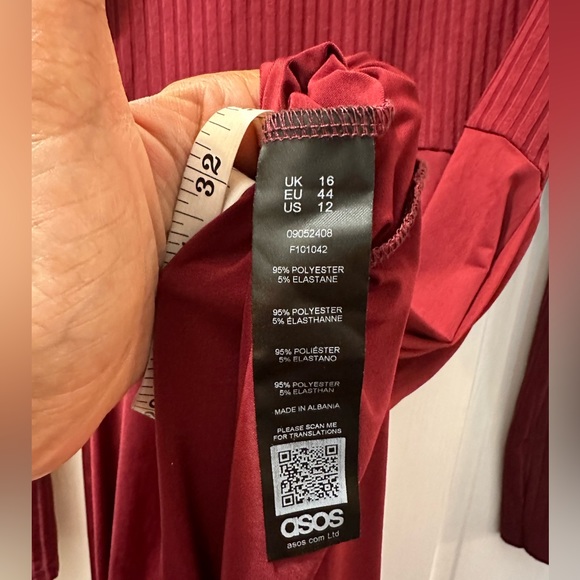 ASOS Tall Ribbed Maxi Dress (Best for 14/16 Tall) - Picture 7 of 8